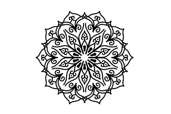 Mandala Art Design Illustration — Image vectorielle