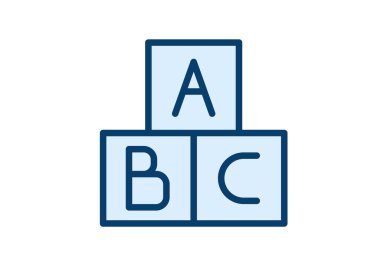 eğitim doldurulmuş simge illüstrasyonu