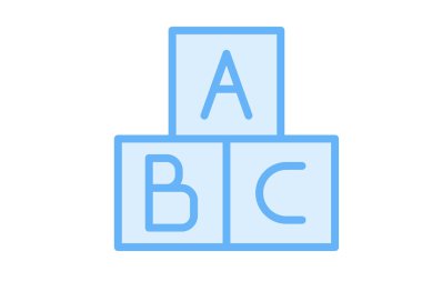 eğitim doldurulmuş simge illüstrasyonu