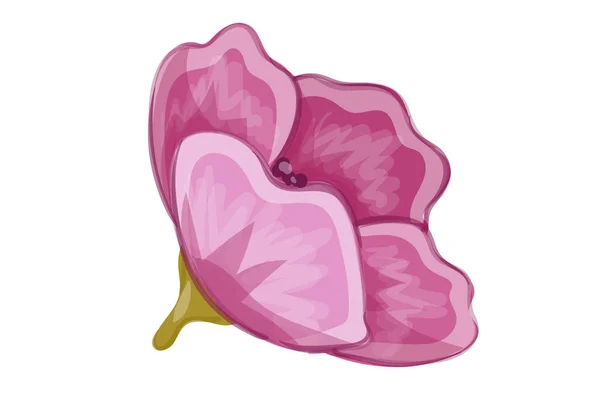 花柄のデザインのベクトル図 — ストックベクタ