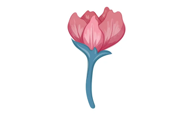 Blommönster Vektor Illustration — Stock vektor