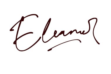 signature series E design illustration