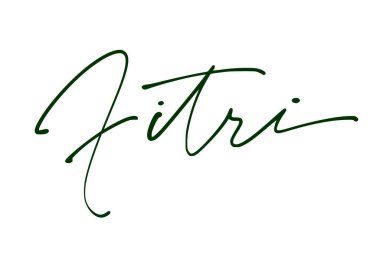 imza serisi F tasarım illüstrasyonu