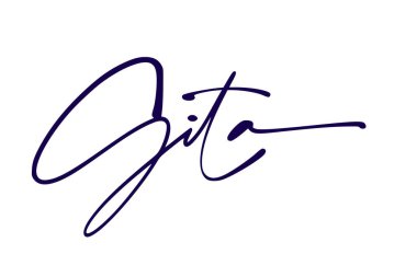 imza serisi G tasarım illüstrasyonu