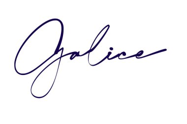 imza serisi G tasarım illüstrasyonu