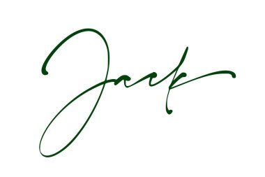 imza serisi J tasarım illüstrasyonu