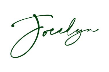 imza serisi J tasarım illüstrasyonu