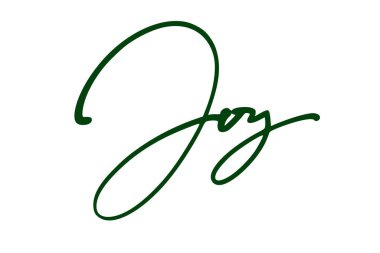 imza serisi J tasarım illüstrasyonu