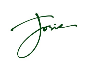 imza serisi J tasarım illüstrasyonu