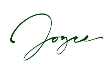 imza serisi J tasarım illüstrasyonu