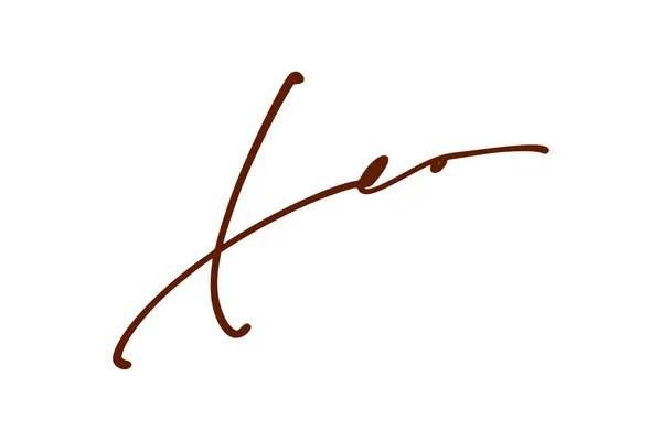 签名系列L设计图 — 图库矢量图片