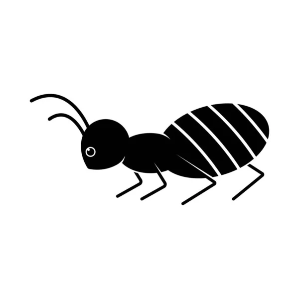 Karınca Logosu Şablon Vektörü — Stok Vektör