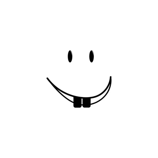 Icônes Émotionnelles Jeu Lignes Rondes Symboles Emoji — Image vectorielle