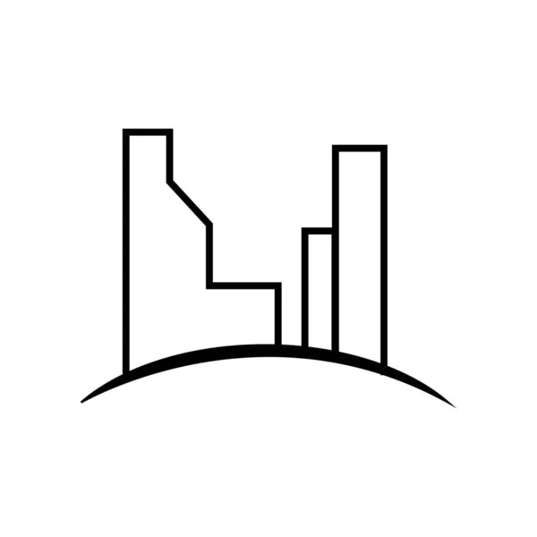 Логотип Строительного Бизнеса — стоковый вектор