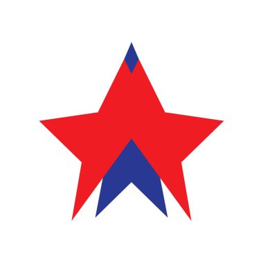 star icon vector on a white background