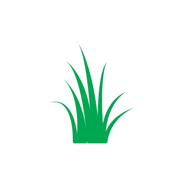 Зелена Трава Весна Газон Піктограма Вектора — стоковий вектор