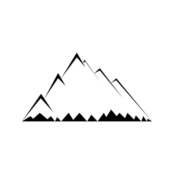 Conjunto Montañas Vectoriales — Vector de stock