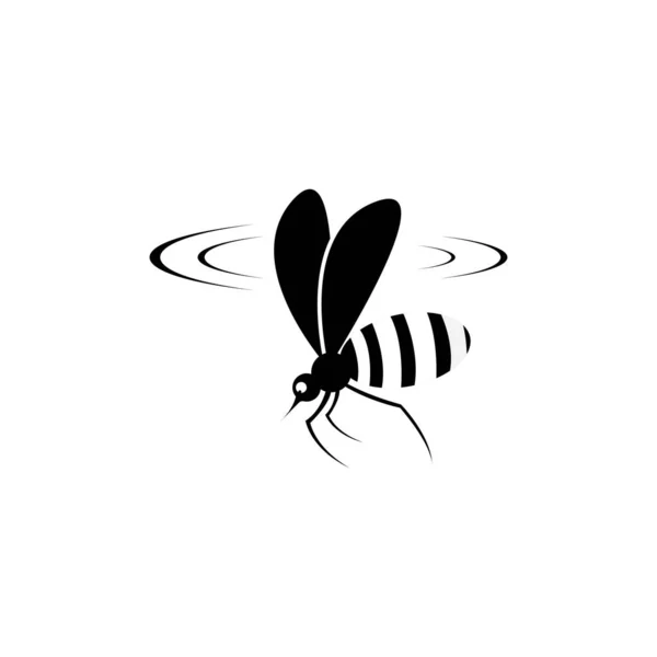 Caricature Moustique Vecteur Moustique — Image vectorielle