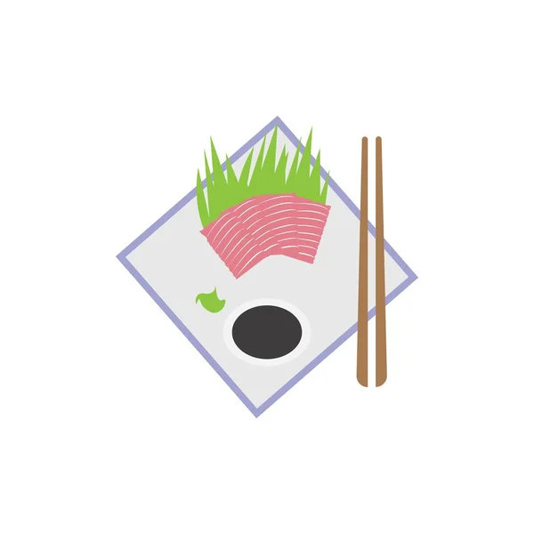 Vector Illustration Logo Tuna — Stock Vector