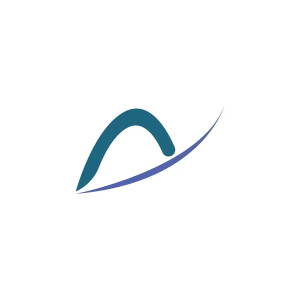 Harf Logo Vektör Tasarım Şablonu — Stok Vektör