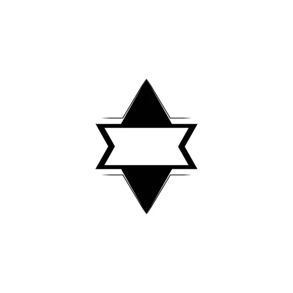 Triangel Logotyp Design Vektor Mall — Stock vektor