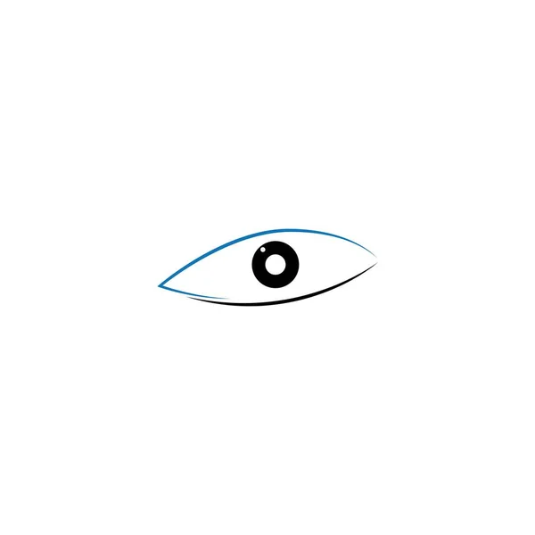Modelo Design Logotipo Vetor Ocular — Vetor de Stock