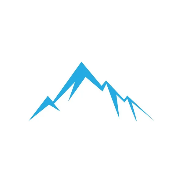 Set Vector Mountain Outdoor Adventures Log — Stock Vector