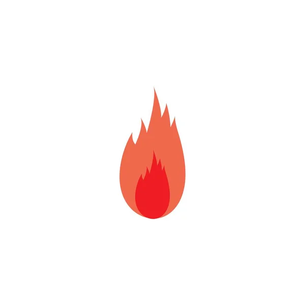 現代の火のロゴやアイコン デザイン ベクトル図 — ストックベクタ