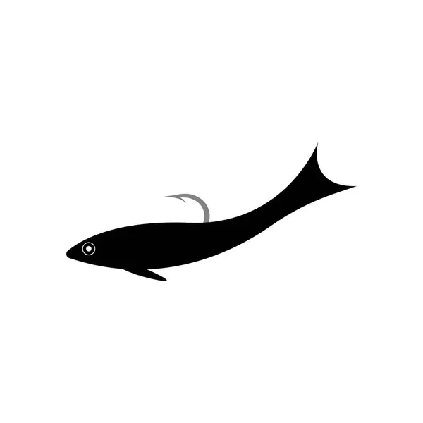 Bait Lure Fish Hook — Stock Vector