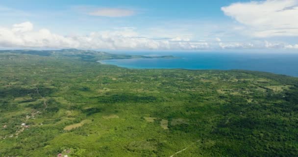 Erstaunlicher Blick Von Oben Auf Diese Tropische Landschaft Siquijor Philippinen — Stockvideo