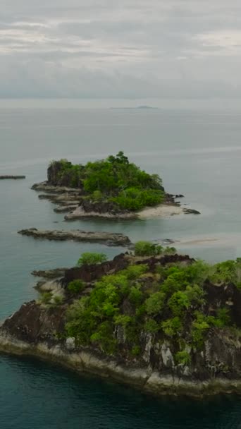 잔보랑가에 해변이 말이야 필리핀 민다나오 시스케이프 개념입니다 — 비디오