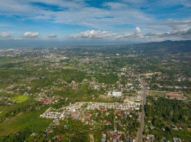 Zamboanga Şehri: Filipinler 'in en kalabalık beşinci ve en büyük üçüncü şehri. Mindanao. Şehir manzarası.