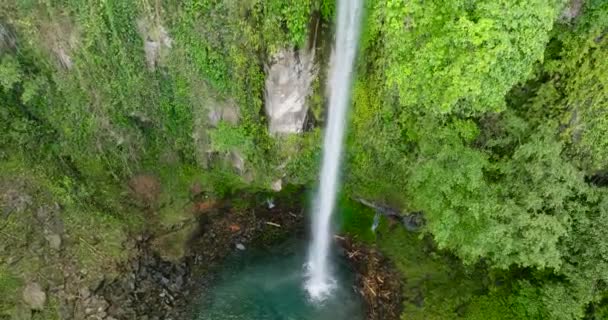 Katibawasan Falls Camiguin Island Philippines — Stock Video