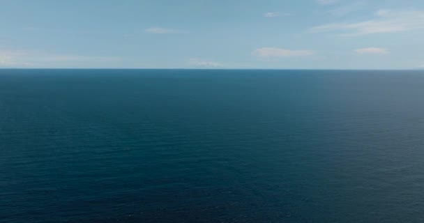 Océan Bleu Mer Tranquille Harmonie Surface Eau Calme Paysage Bleu — Video