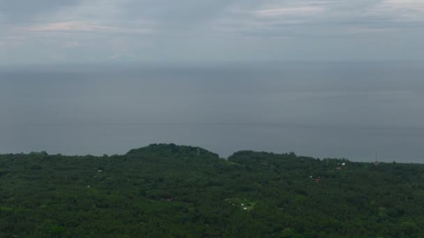 Paesaggio Tropicale Foresta Verde Giungla Isola Camiguin Filippine — Video Stock