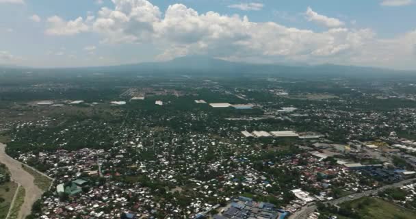 Bela Paisagem Cidade General Santos Altamente Urbanizada South Cotabato Mindanao — Vídeo de Stock