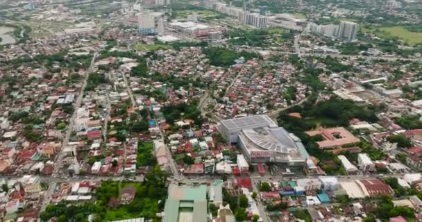 Iloilo City Νοεμβρίου 2023 Σύγχρονη Πόλη Σύγχρονα Κτίρια Κατοικιών Iloilo — Αρχείο Βίντεο