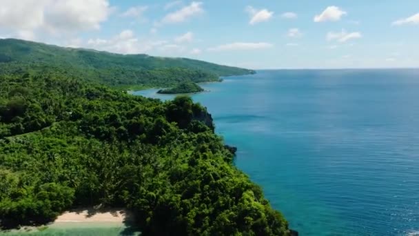 해변과 반사와 하늘과 롬블론 롬블론 필리핀의 — 비디오