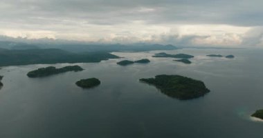 Deniz Burnu: Zamboanga del Sur 'daki Tropikal Adalar Grubu. Bir zamanlar Islas. Mindanao, Filipinler.