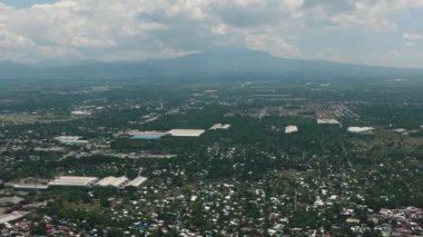 General Santos City 'nin güzel manzarası, Güney Cotabato, Mindanao' nun yüksek kentleşmiş hali. Filipinler.