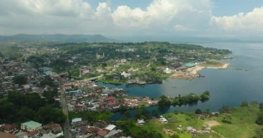 Filipinler 'deki İslam Şehri' nden biri. Lanao Gölü. Lanao del Sur. Mindanao..