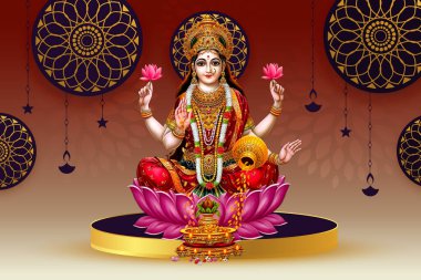 Lord Laxmi mata, Hint tanrısı lakshmi maa posteri