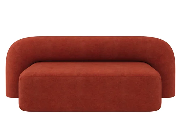 Weiche Fließende Taktile Sofa Formen Design Inspiriert Von Moos Das — Stockfoto