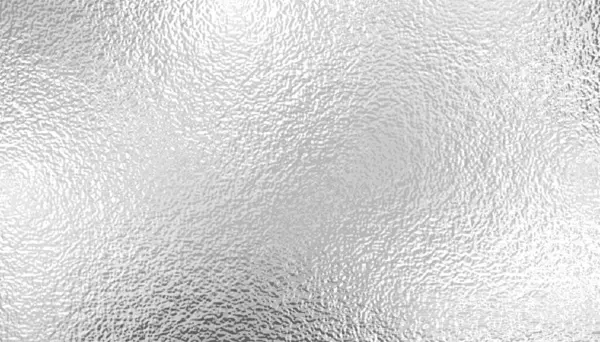 Gümüş ayna dokusu. Vektör metalik folyo, soyut eğim arkaplanı. Krom simli yüzey