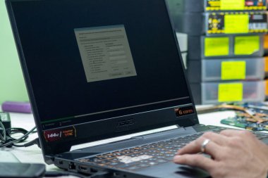 computer keyboard with a laptop and a tablet pc