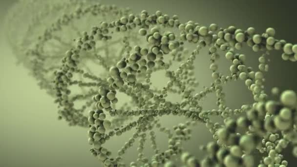 Dna Structure Technology Medical Concept — Stock Video