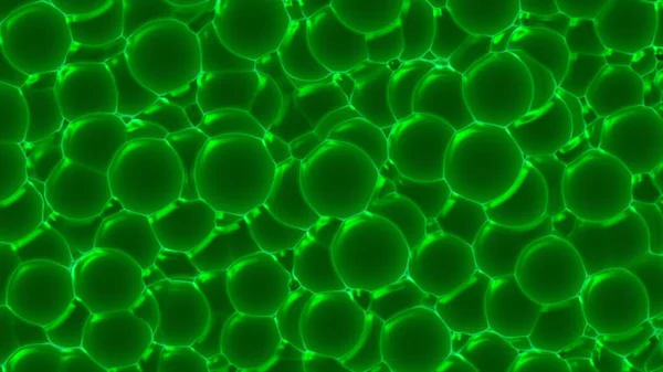 Bakterievirus Eller Bakterieceller Mikroskop Illustration — Stockfoto