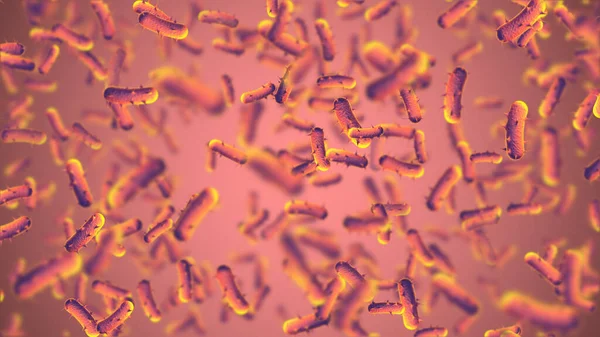 Медицинское Образование Бактериальных Клеток — стоковое фото