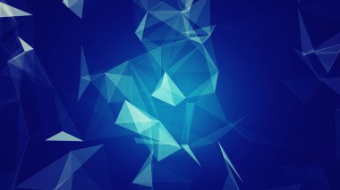 Küresel ağ bağlantısı olan soyut pleksus arkaplanı