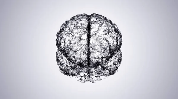 Inteligencia Artificial Plexo Cerebro Tecnología Concepto — Foto de Stock